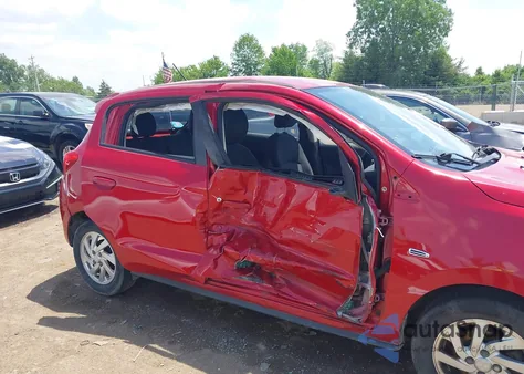 2018 Mitsubishi Mirage Se from USA, damaged, VIN ML32A4HJ0JH004436